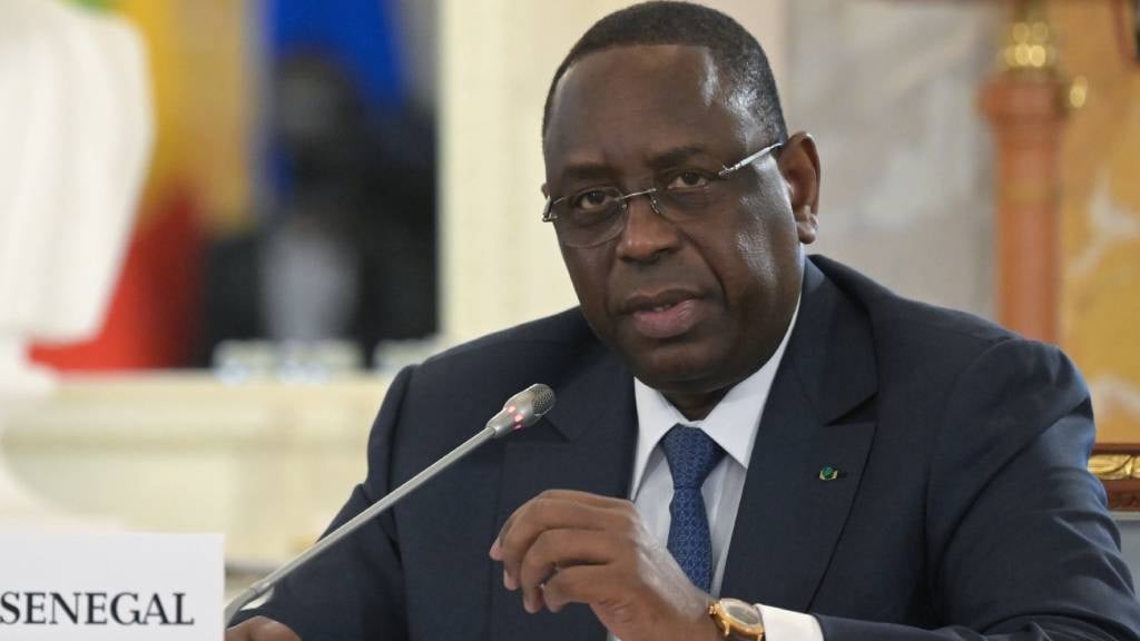 Senegal President Macky Sall. 